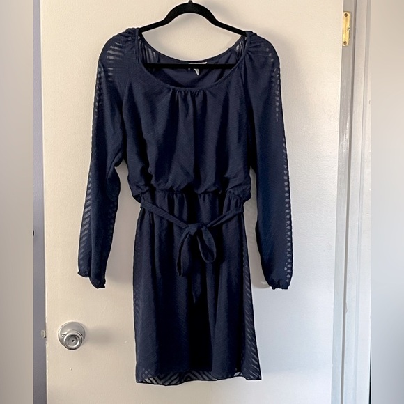 speeckless Dresses & Skirts - Speeckless Navy Blue Pullover Dress
